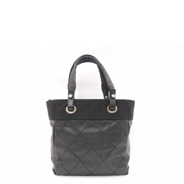 02939 2 Chanel Paris Biarritz Tote PM Black