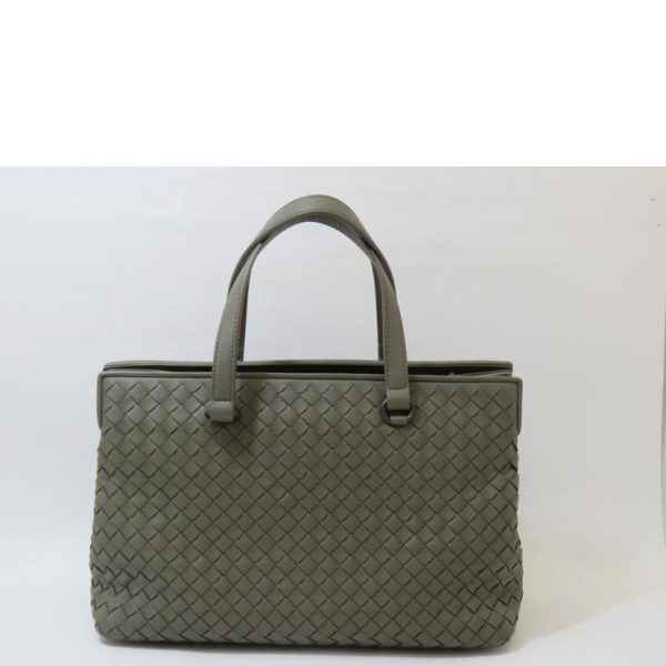 03028 2 BOTTEGA VENETA Pacific Intrecciato Nappa 2way Leather Tote