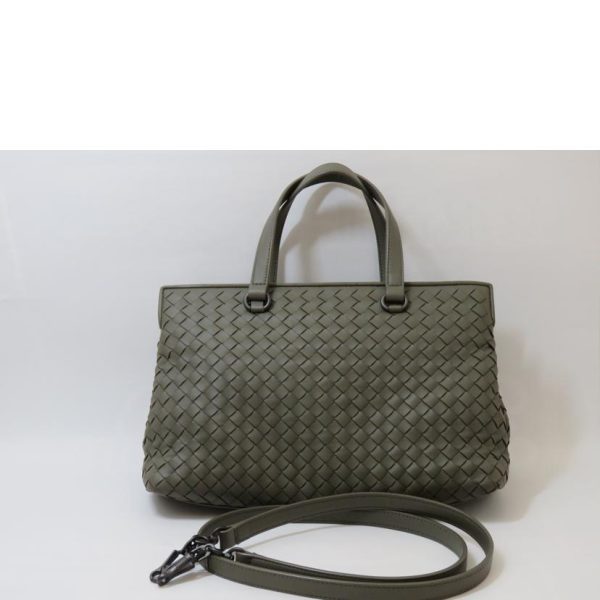 03028 6 BOTTEGA VENETA Pacific Intrecciato Nappa 2way Leather Tote