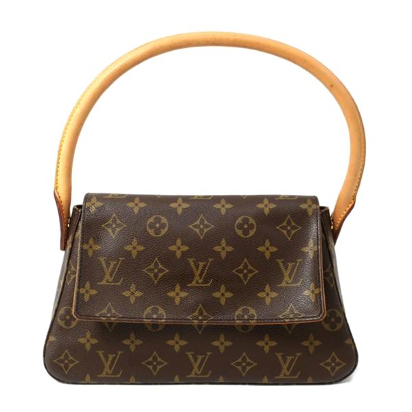 03051 1 Louis Vuitton Mini Looping Handbag Brown