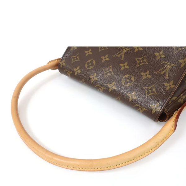 03051 3 Louis Vuitton Mini Looping Handbag Brown