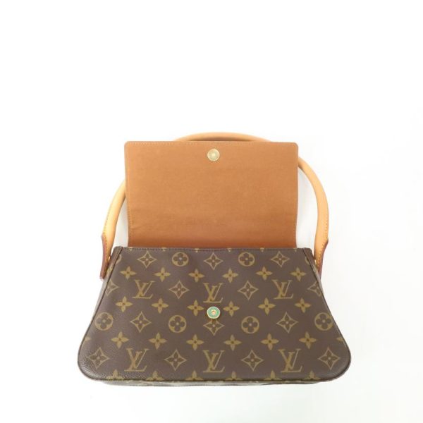 03051 6 Louis Vuitton Mini Looping Handbag Brown