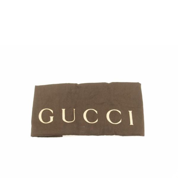 03059 6 Gucci GG Canvas Shoulder Bag Black