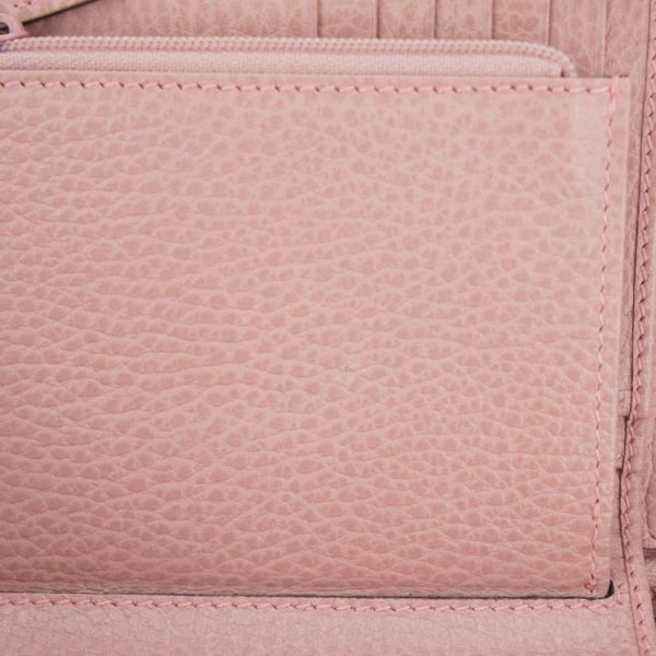 03106 8 Gucci Interlocking Gg Zip Around Wallet Pink