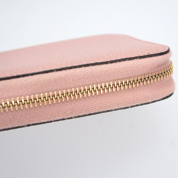 03106 9 Gucci Interlocking Gg Zip Around Wallet Pink