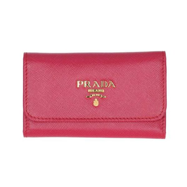 03112 1 Prada Key Case Bag Black