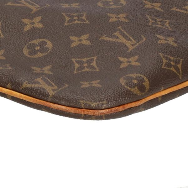 03129 7 Louis Vuitton Pochette Posfall Bag Monogram Brown