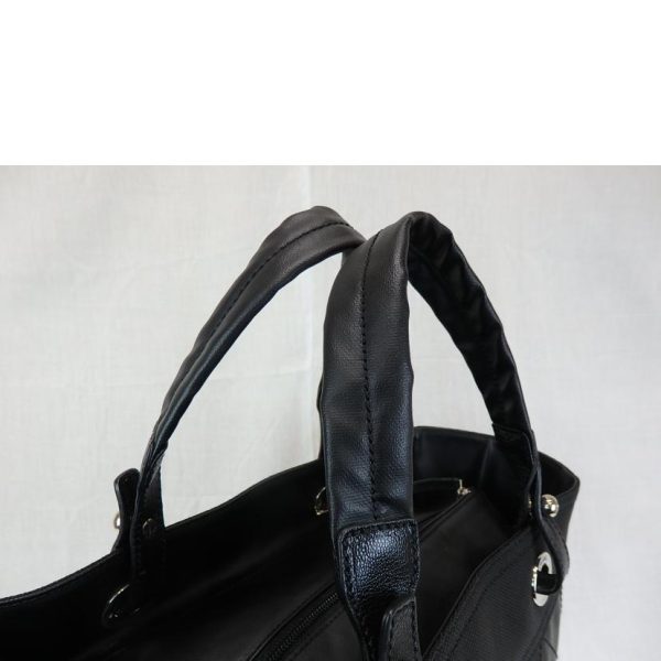 03178 4 Chanel Paris Biarritz Tote Bag Black