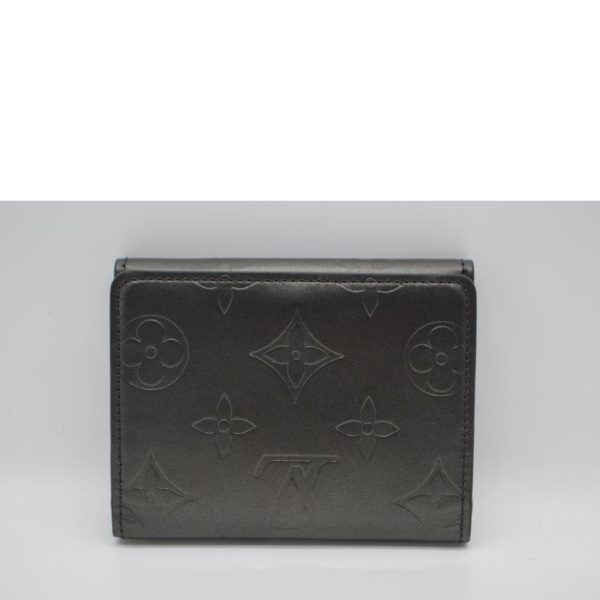 03239 2 Louis Vuitton Ludlow Monogram Matte Wallet Black