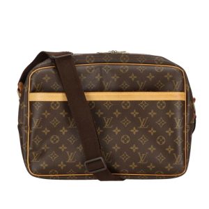 03241 1 Louis Vuitton Batignolles Horizontal Shoulder Bag Canvas Brown