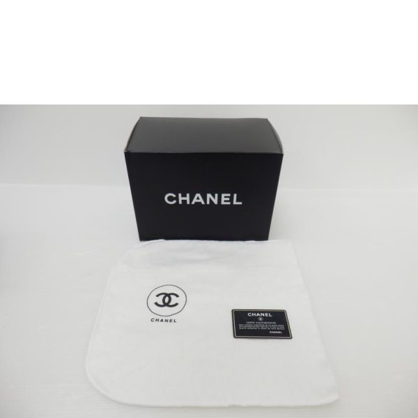 03281 6 Chanel Cocomark Vanity Bag Black