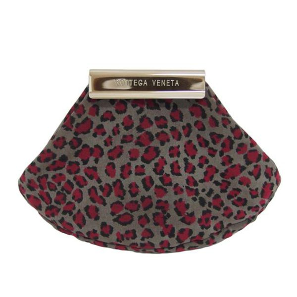 03367 1 Bottega Veneta Leopard Pattern Coin Purse