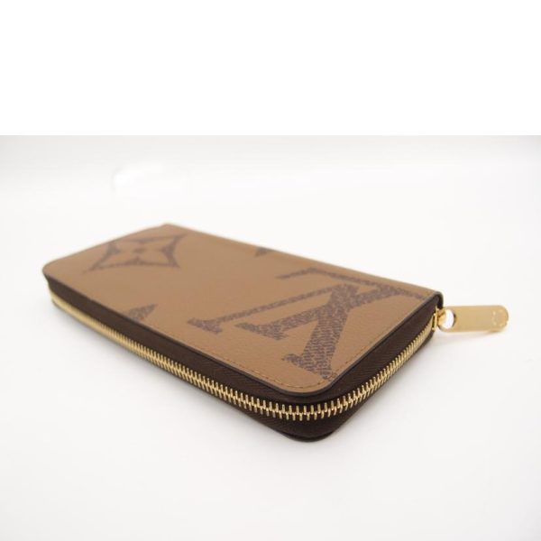 03394 3 Louis Vuitton Zippy Wallet Wallet Monogram Giant Reverse