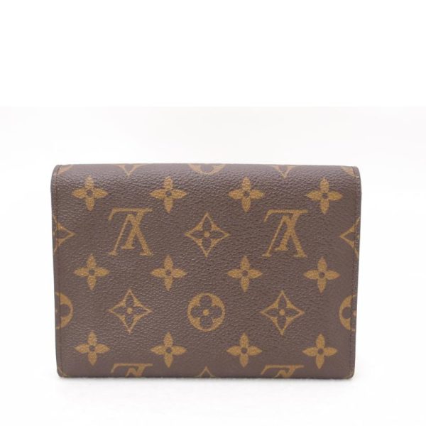 03454 2 Louis Vuitton Porte Tresor Wallet Monogram Brown