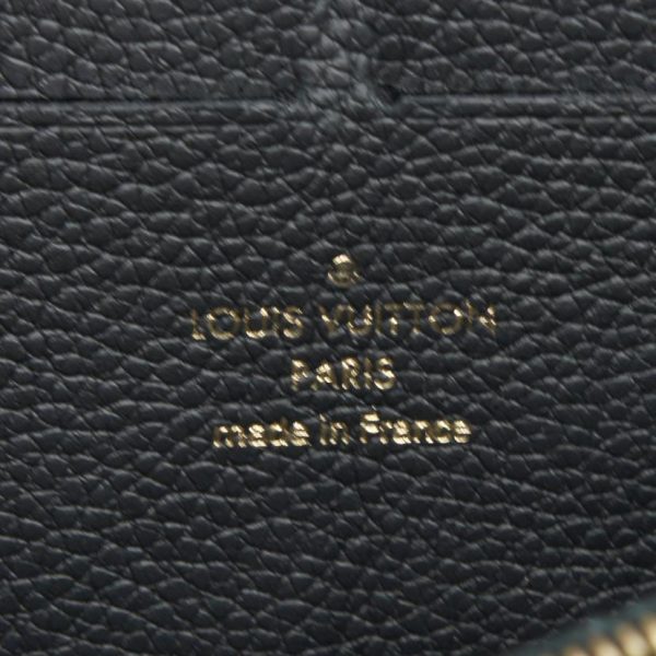 03464 4 Louis Vuitton Clemence Wallet Monogram Empreinte Black