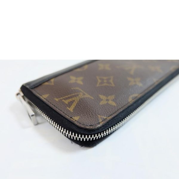 03465 7 Louis Vuitton Zippy Wallet Vertical Macassar Wallet