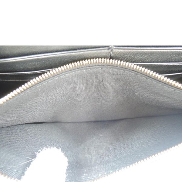 03482 5 Balenciaga Hourglass Mini Chain Wallet Black