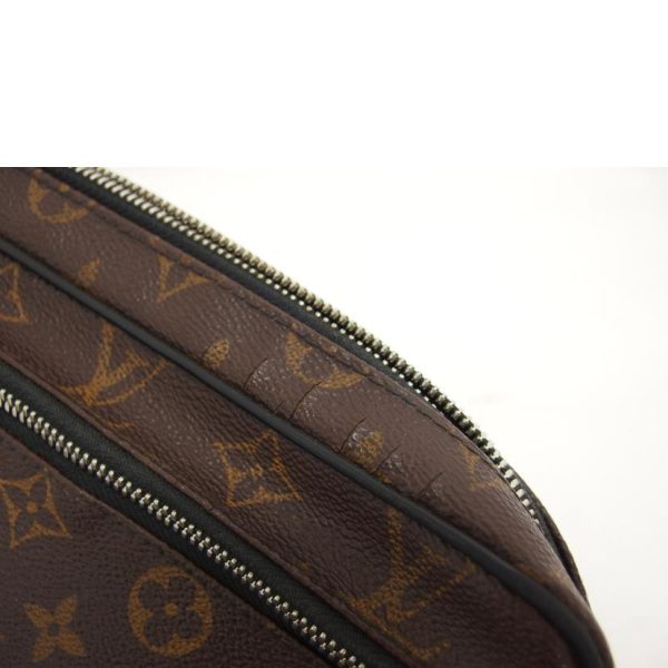 03497 11 Louis Vuitton Pochette Kasai Monogram Clutch Bag Brown