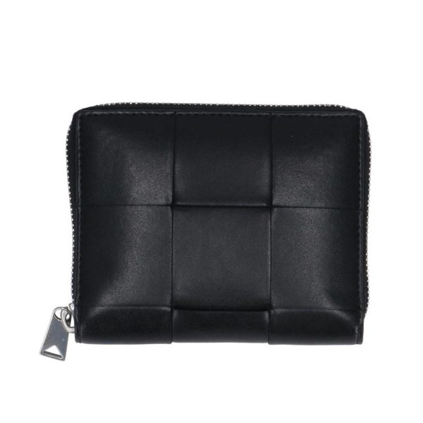 03532 1 Bottega Veneta Maxi Intrecciato Bi Fold Wallet