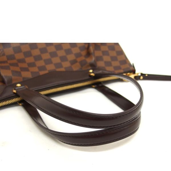 03688 4 Louis Vuitton Westminster Damier Tote Bag Brown