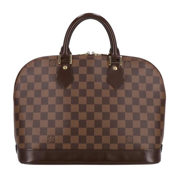 03785 1 Louis Vuitton Alma PM Damier Handbag Ebene