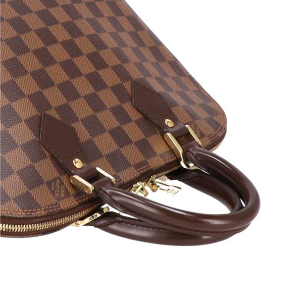 03785 3 Louis Vuitton Alma PM Damier Handbag Ebene