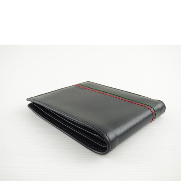 03785 3 Gucci Billfold Black