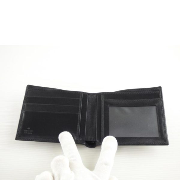 03785 4 Gucci Billfold Black