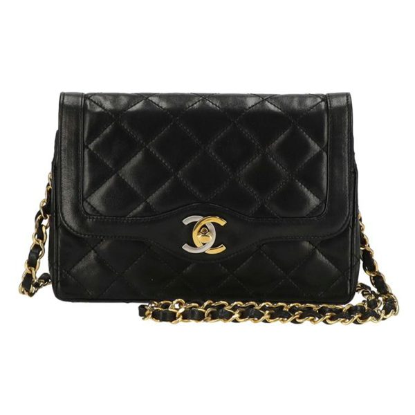 03797 1 Chanel Vintage Matelassé Chain Shoulder Bag Paris Limited