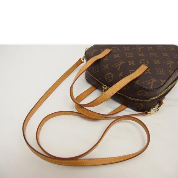 03909 4 Louis Vuitton Spontini Monogram Tote Bag Brown