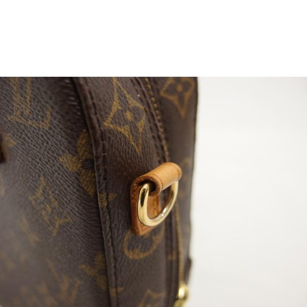 03909 8 Louis Vuitton Spontini Monogram Tote Bag Brown