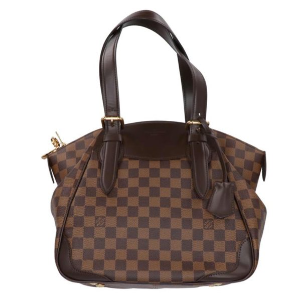 03919 1 Louis Vuitton Verona MM Damier Ebene Bag Brown