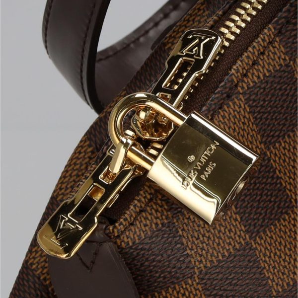 03919 8 Louis Vuitton Verona MM Damier Ebene Bag Brown