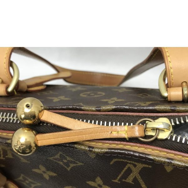 04019 10 Louis Vuitton Popincourt Monogram Satchel Bag Brown