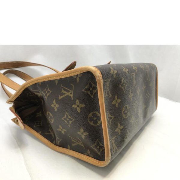 04019 6 LOUIS VUITTON Popincourt Au Tote Bag Monogram Brown