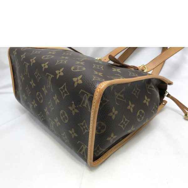 04019 7 LOUIS VUITTON Popincourt Au Tote Bag Monogram Brown