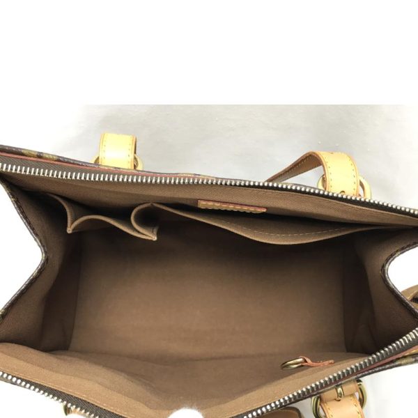 04019 8 LOUIS VUITTON Popincourt Au Tote Bag Monogram Brown