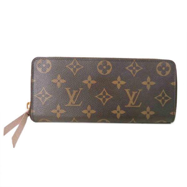 04038 1 Louis Vuitton Zippy Wallet Monogram Rose Ballerine