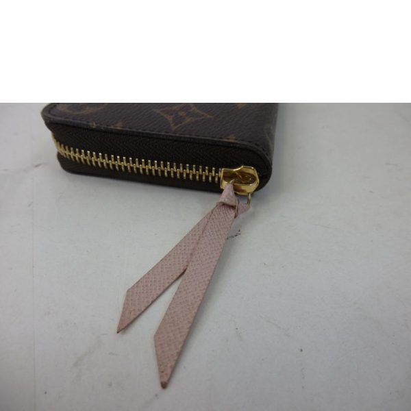 04038 7 Louis Vuitton Zippy Wallet Monogram Rose Ballerine