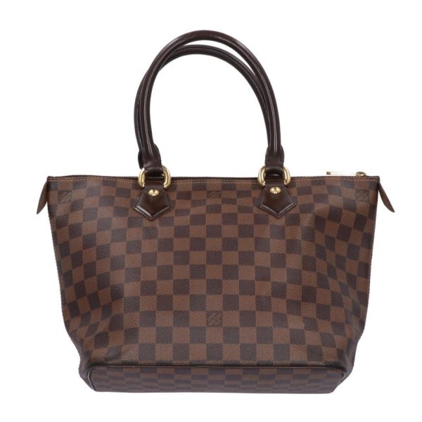 04098 1 Louis Vuitton Saleya PM Bag Damier Ebene Brown