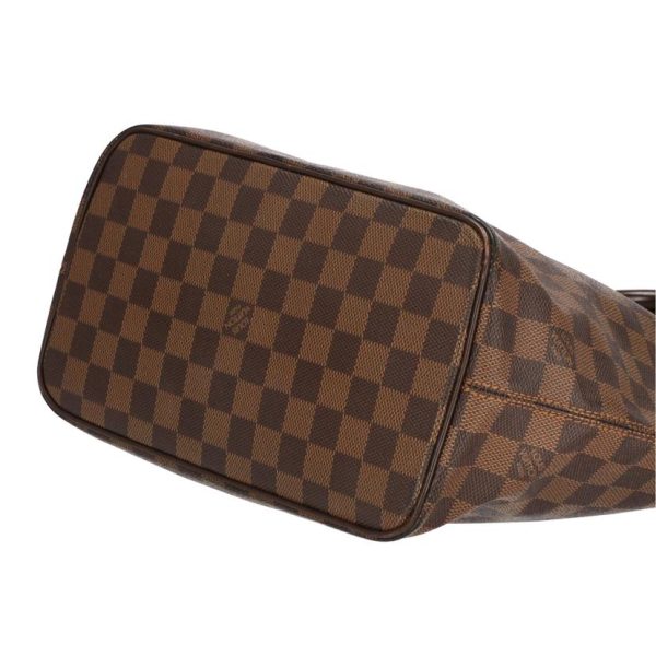 04098 2 Louis Vuitton Saleya PM Bag Damier Ebene Brown