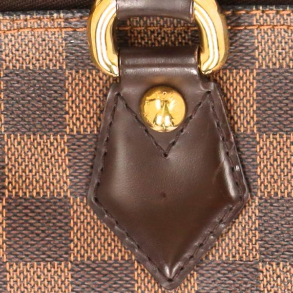 04098 6 Louis Vuitton Saleya PM Bag Damier Ebene Brown