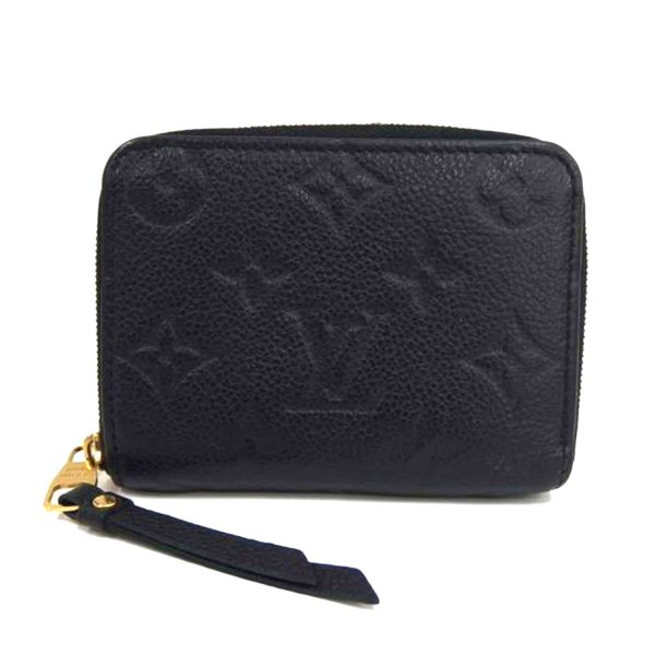 04120 1 Louis Vuitton Zippy Coin Purse Empreinte Noir