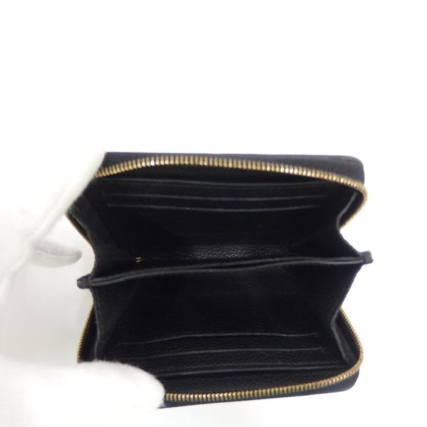 04120 4 Louis Vuitton Zippy Coin Purse Empreinte Noir