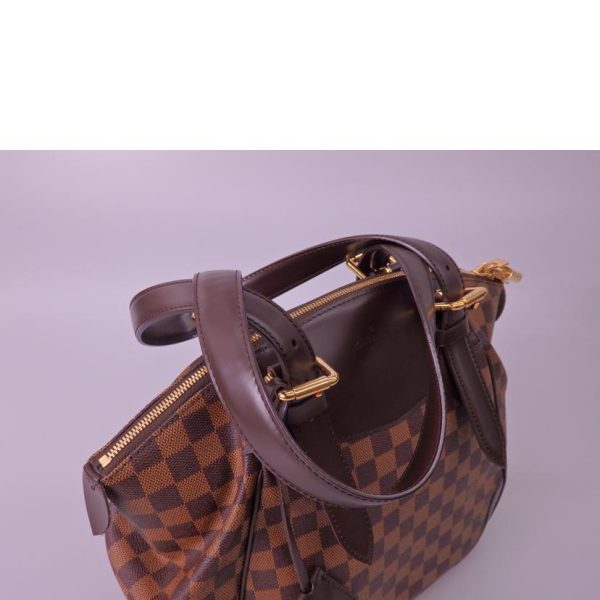 04121 11 Louis Vuitton Verona MM Damier Ebene Bag Brown