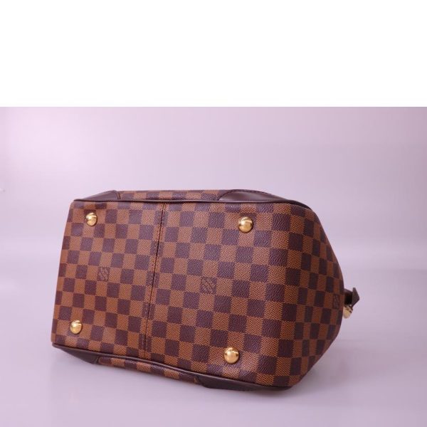 04121 3 Louis Vuitton Verona MM Damier Ebene Bag Brown