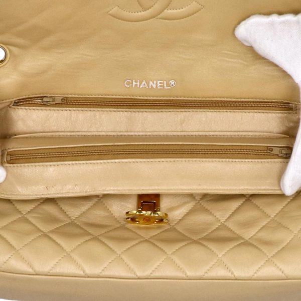 04152 8 Chanel Coco Handle 29 Caviar Skin 2WAY Bag Biege