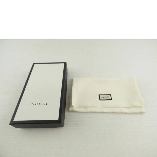 04188 8 Gucci Round Zipper Long Wallet Navy