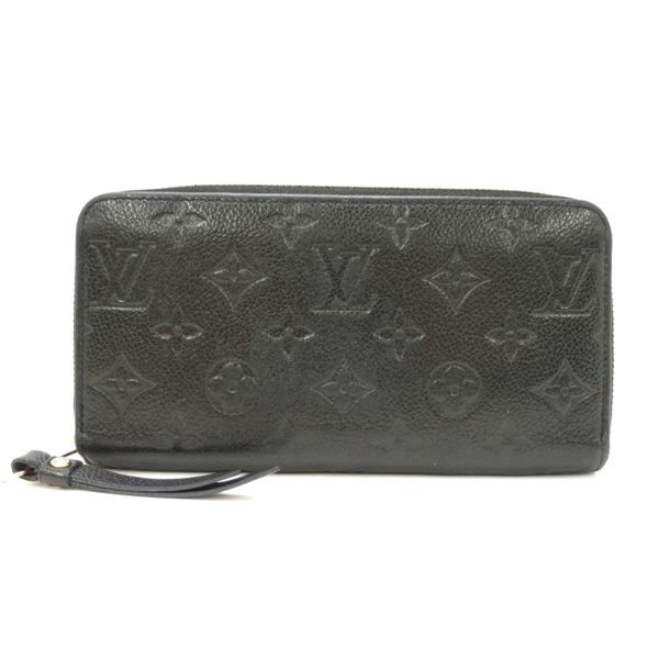 04193 1 Louis Vuitton Zippy Wallet Wallet Monogram Empreinte Noir