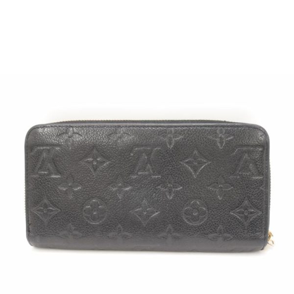 04193 2 Louis Vuitton Zippy Wallet Wallet Monogram Empreinte Noir